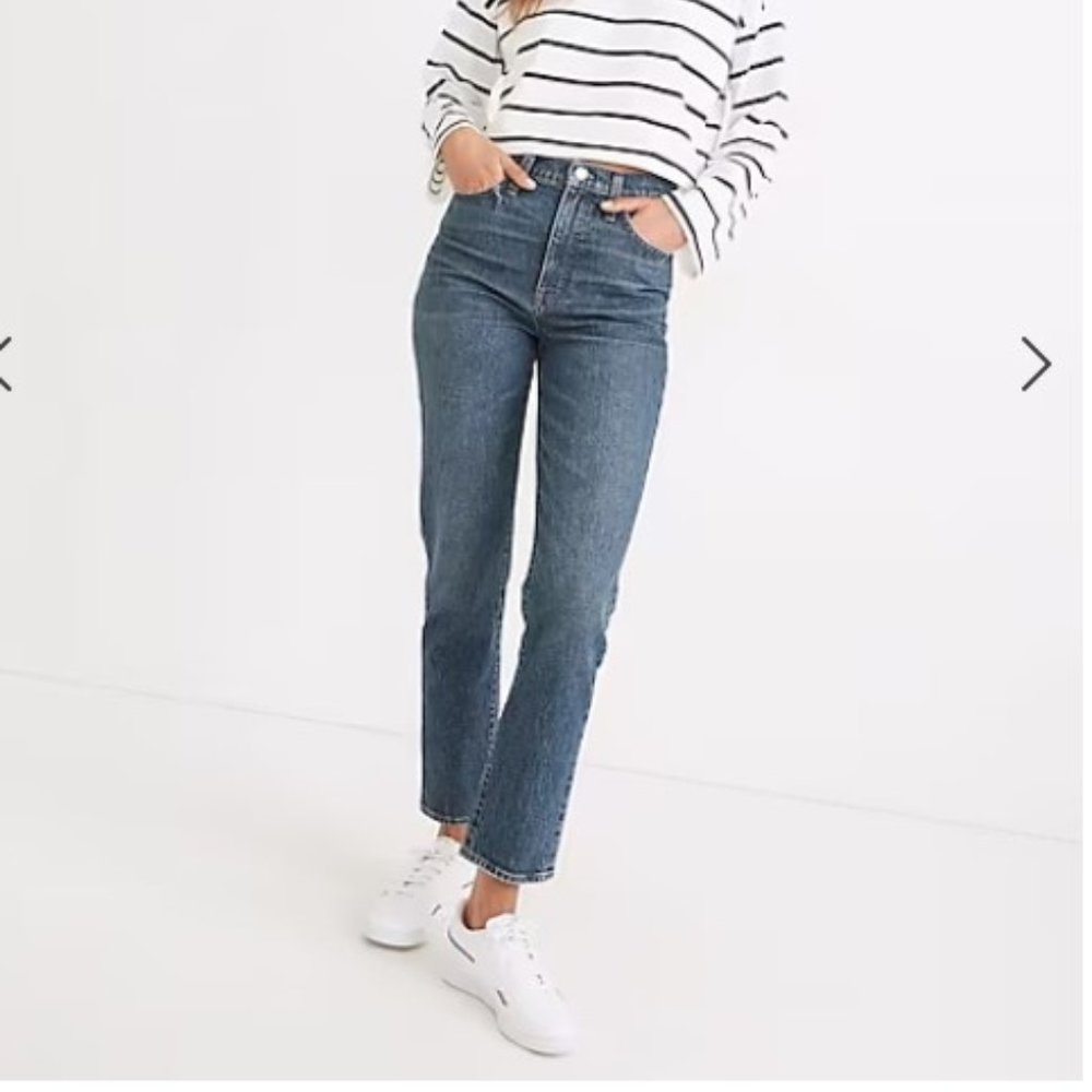 Madewell Classic Straight Jeans